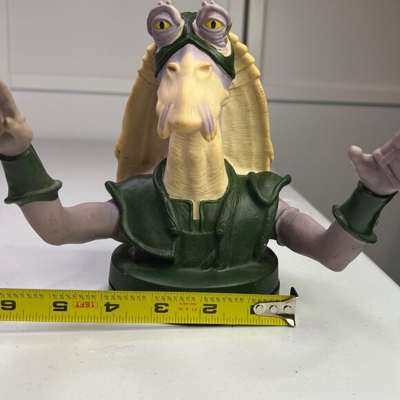 Vintage 1999 Star Wars Captain Tarpals Cup Topper Collectible Figure - Picture 7 of 8